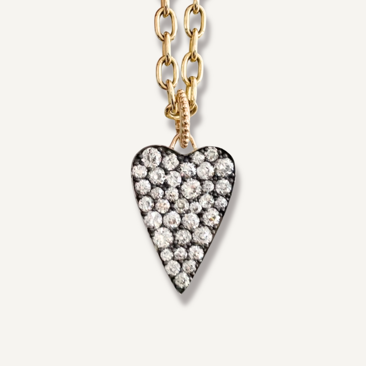 Custom Diamond Heart Necklace for Marcia