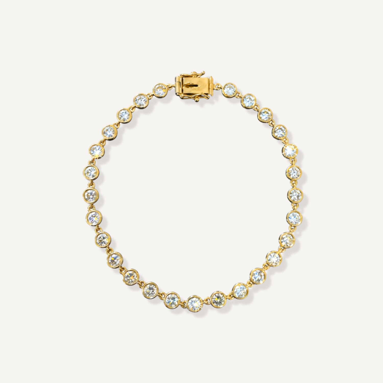 A custom diamond bracelet