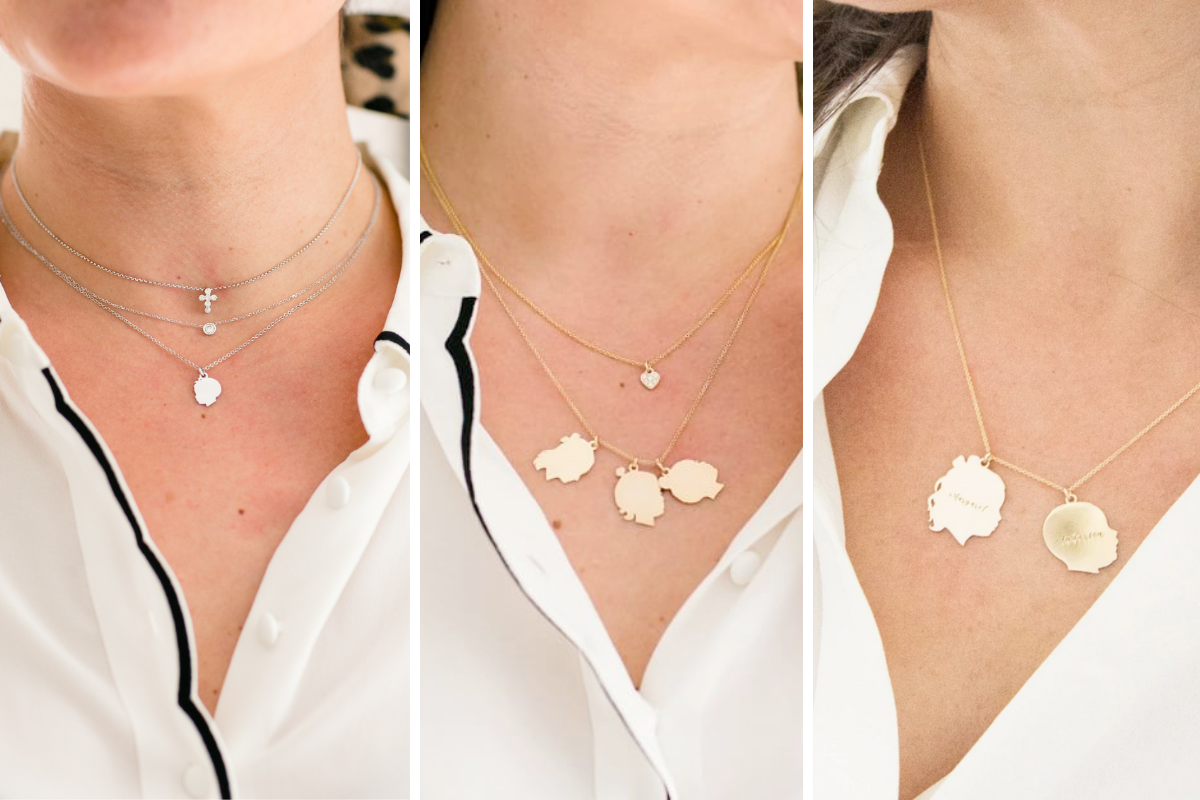 Size Comparisons on Our Most Popular Necklace