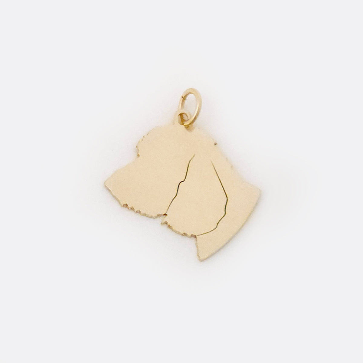 10K Silhouette Charm (Large) - Vana Chupp Studio