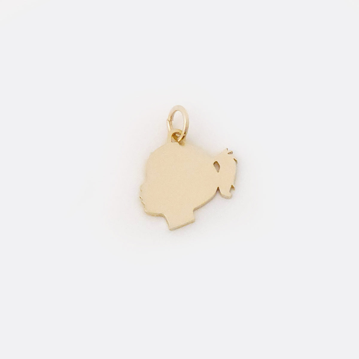 10K Silhouette Charm (Medium) - Vana Chupp Studio