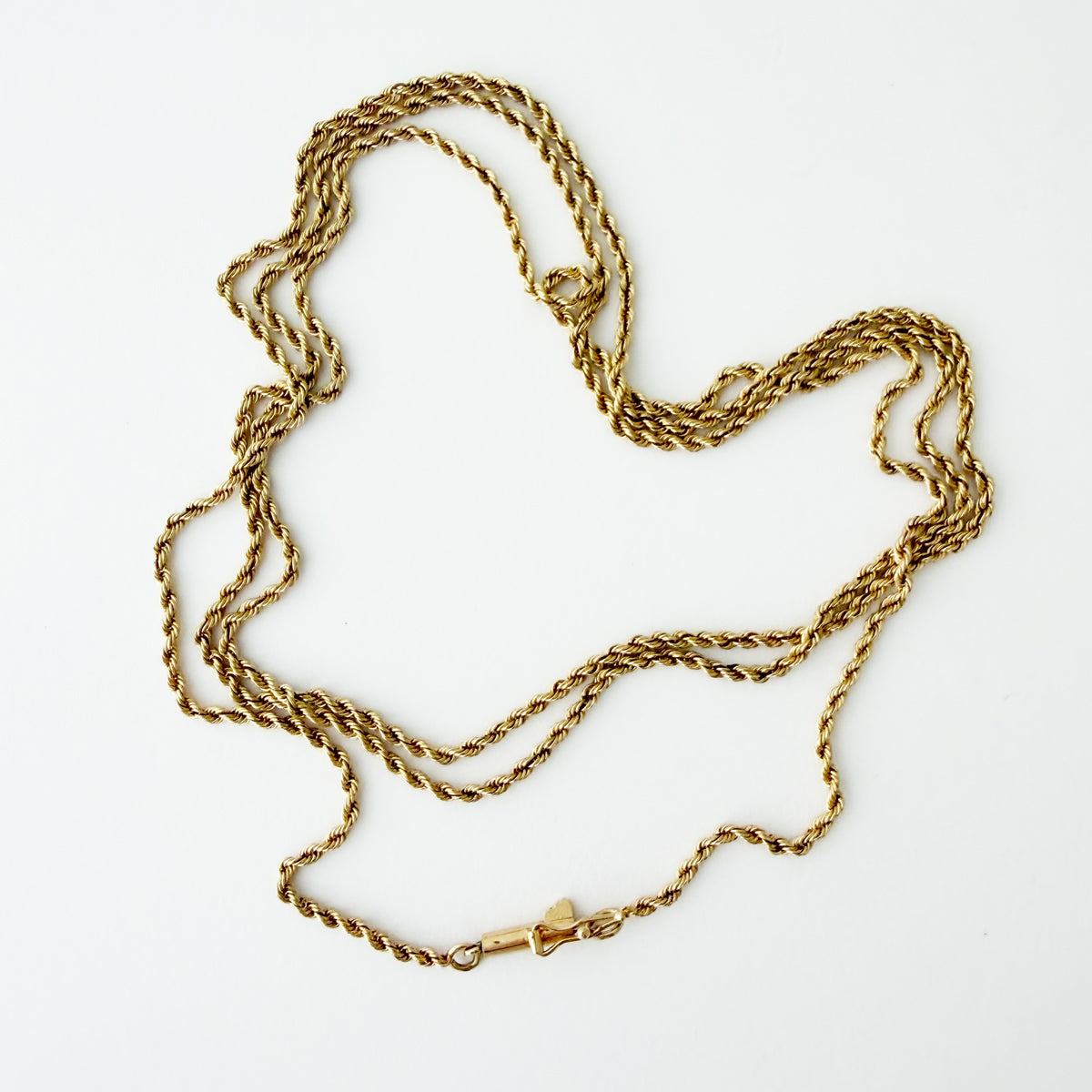 14K Yellow Gold Vintage 1.7 mm Twisted Chain - 30 inch