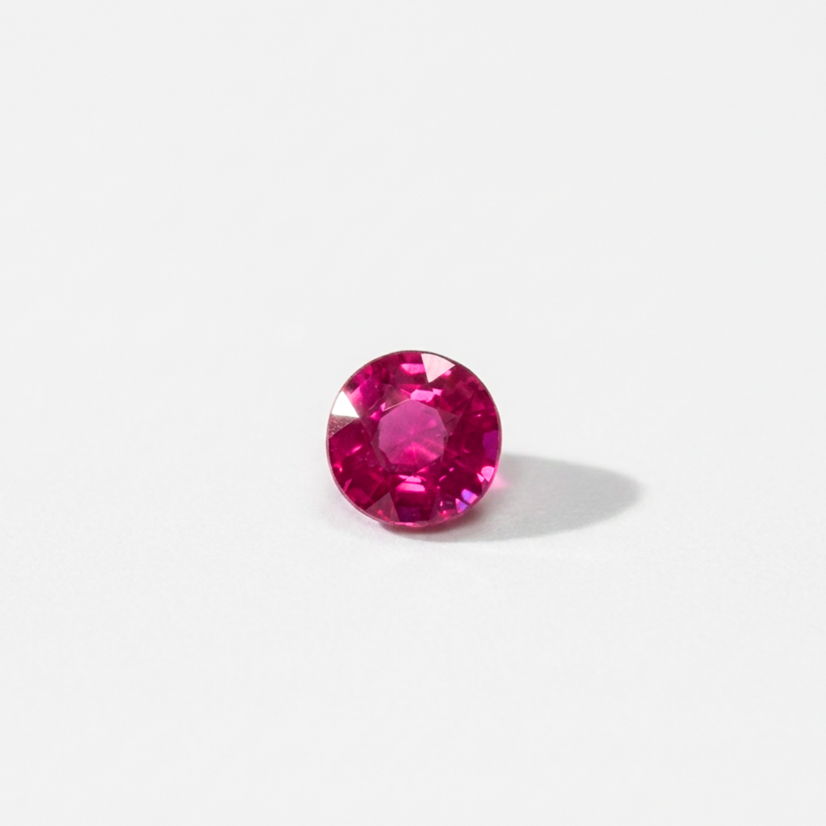 5 mm Rose Cut Natural Pink Spinel