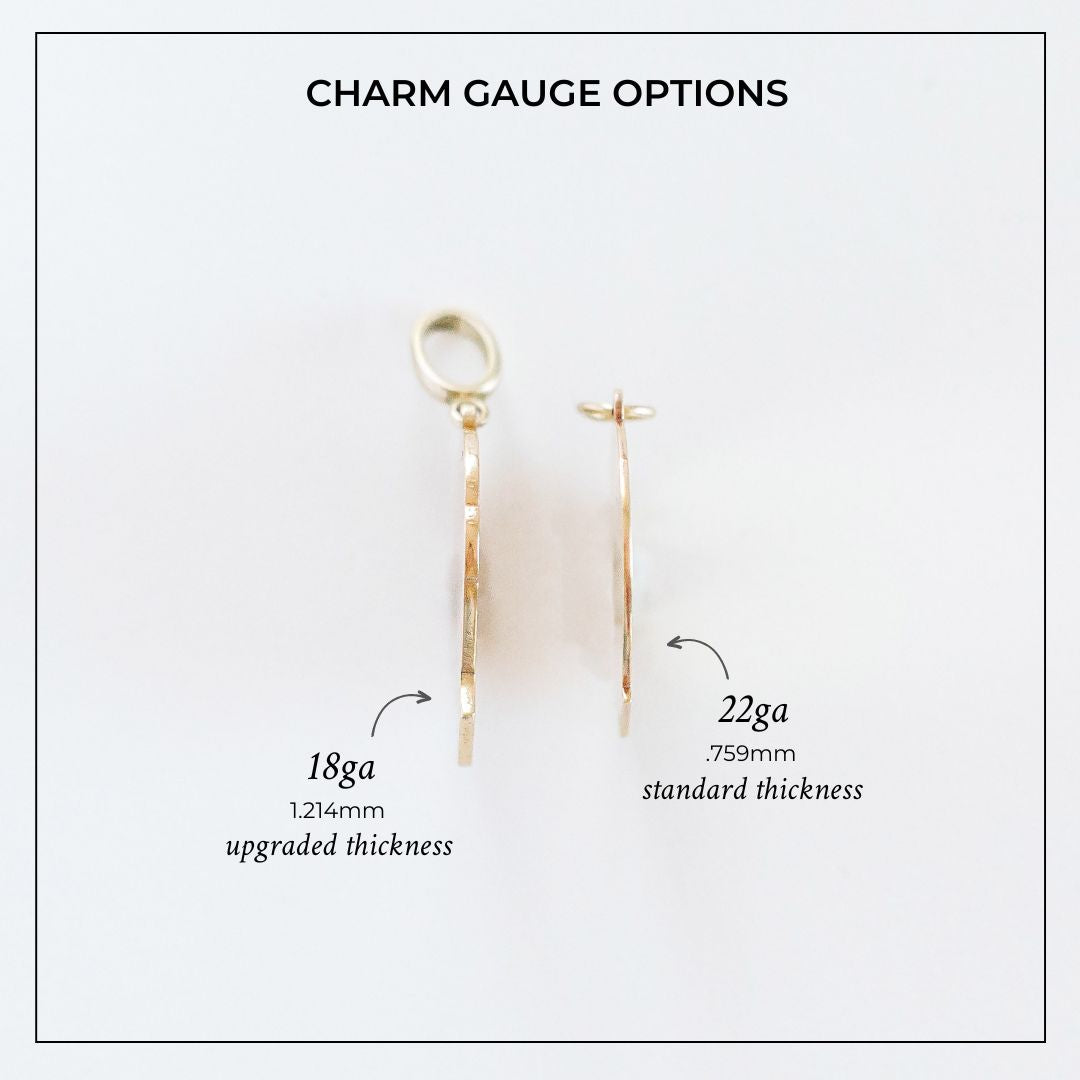 Classic Silhouette Charm Necklace - Medium