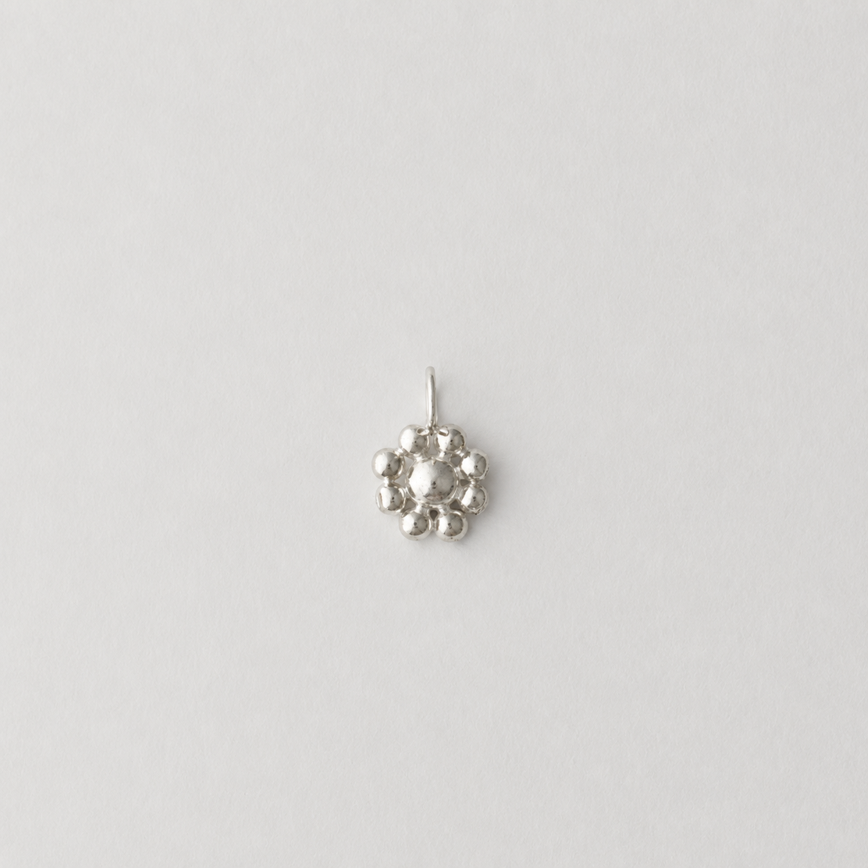 Sterling Silver Flower Charm