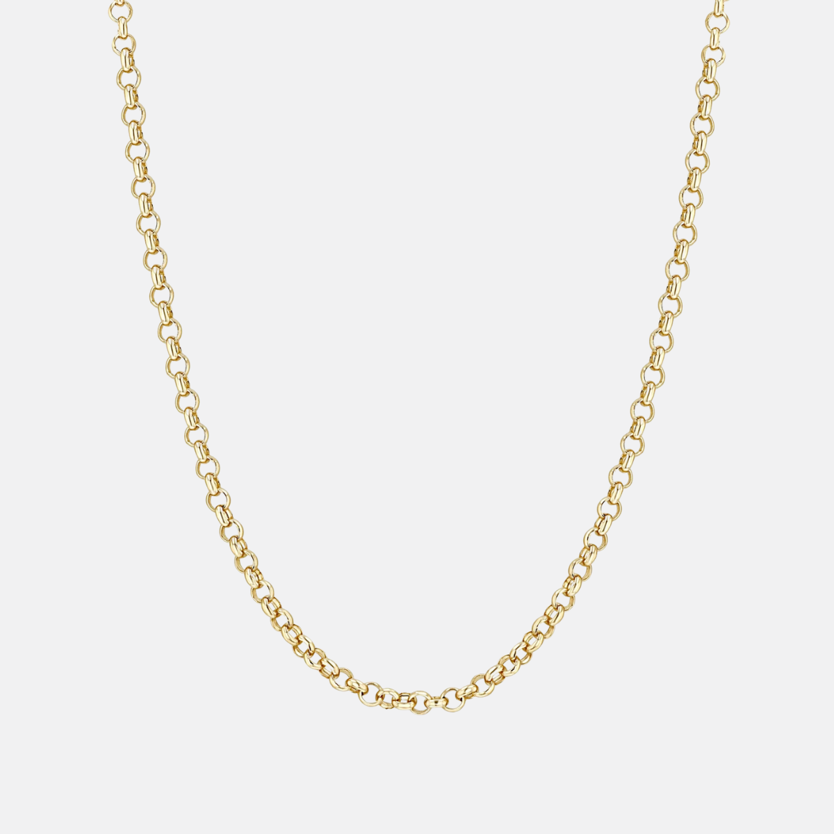 Heavyweight Rolo Chain Necklace - Vana Chupp Studio