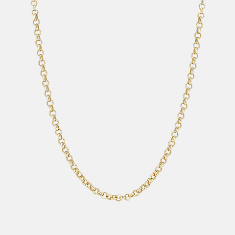 Heavyweight Rolo Chain Necklace | Vana Chupp Studio