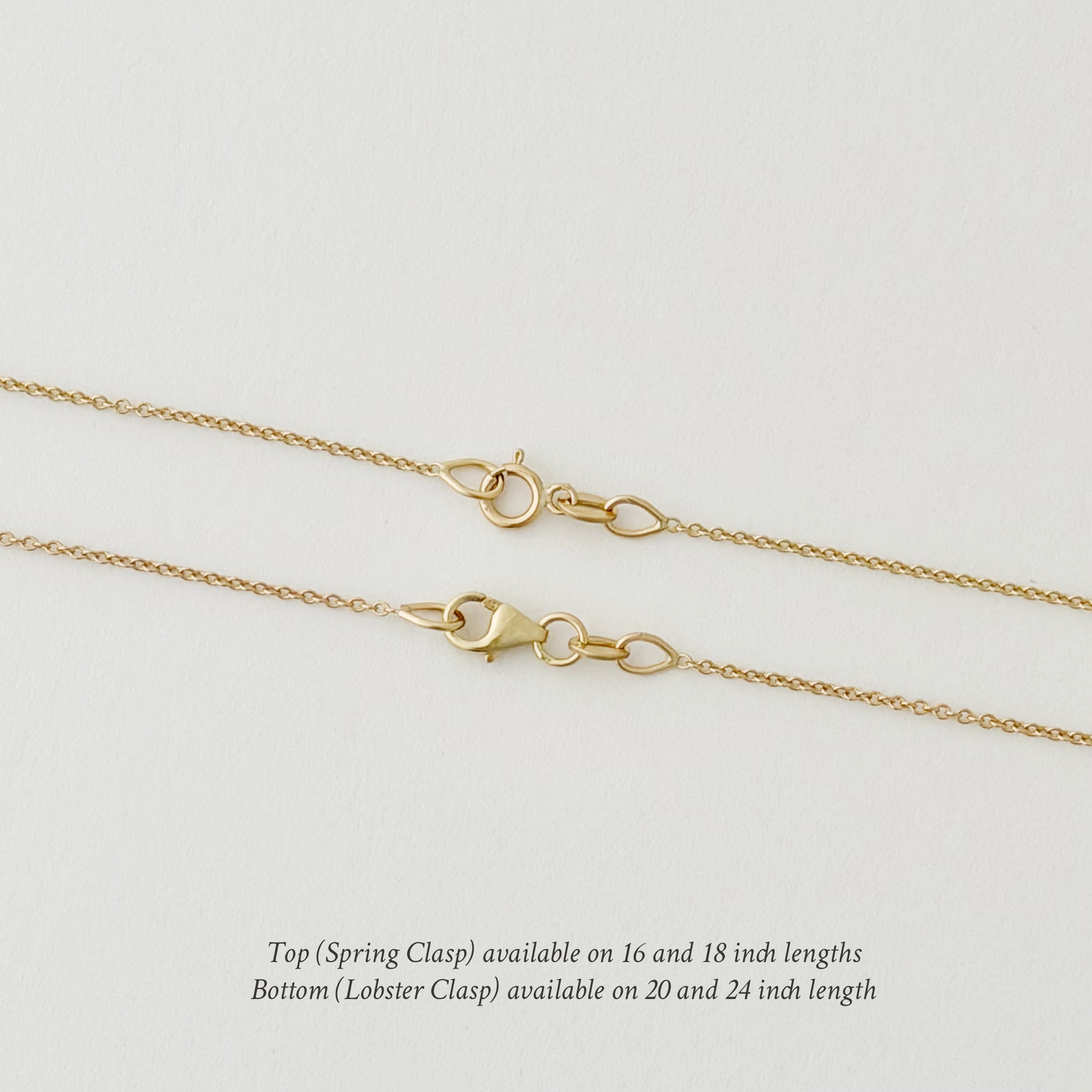 14K Classic Dainty Chain Necklace