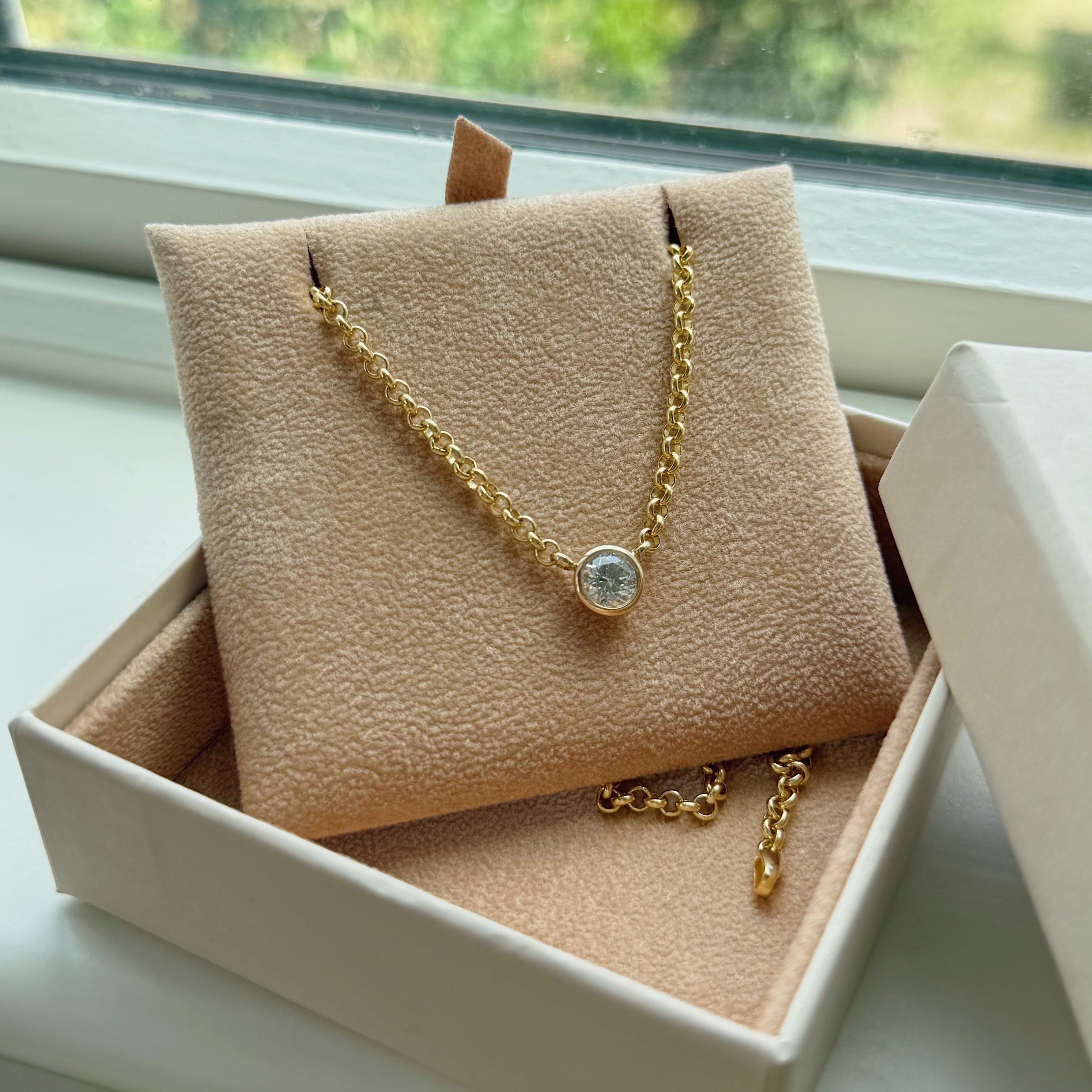The Legacy Diamond Solitaire Necklace