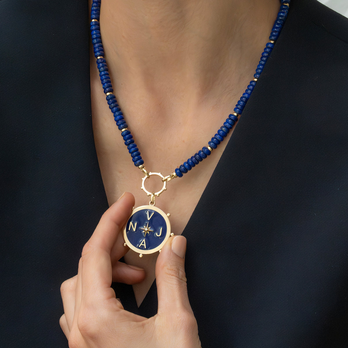 The Family Compass Medallion - Vana Chupp Studio