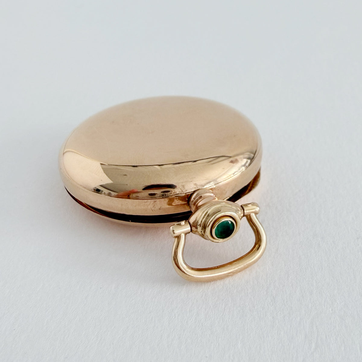 Gold Filled Pocket Watch Style Locket