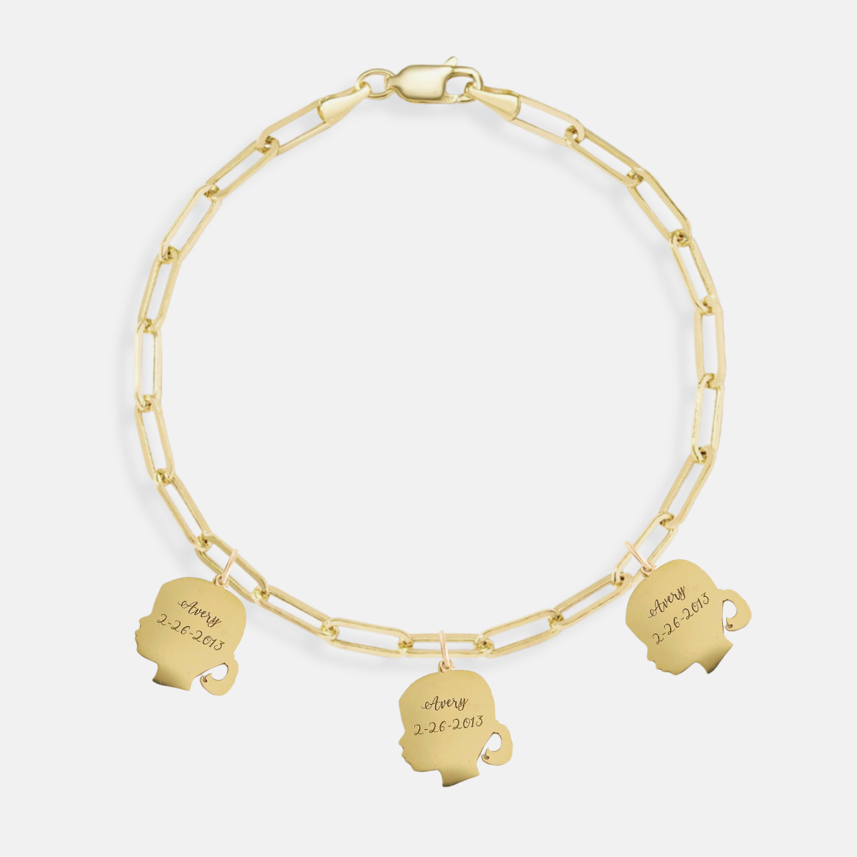 Paperclip Chain Bracelet - Heavy Weight - Vana Chupp Studio
