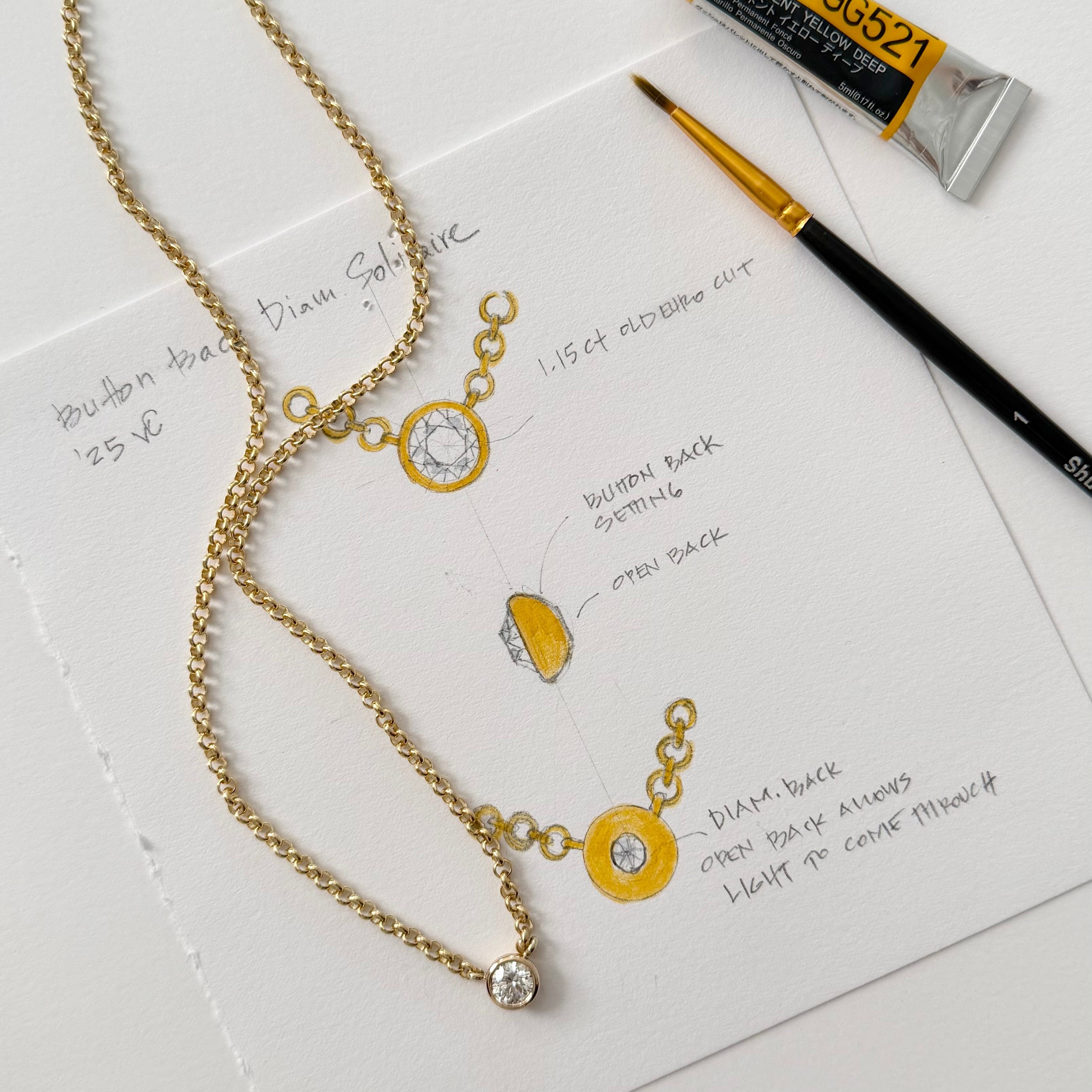 The Legacy Diamond Solitaire Necklace
