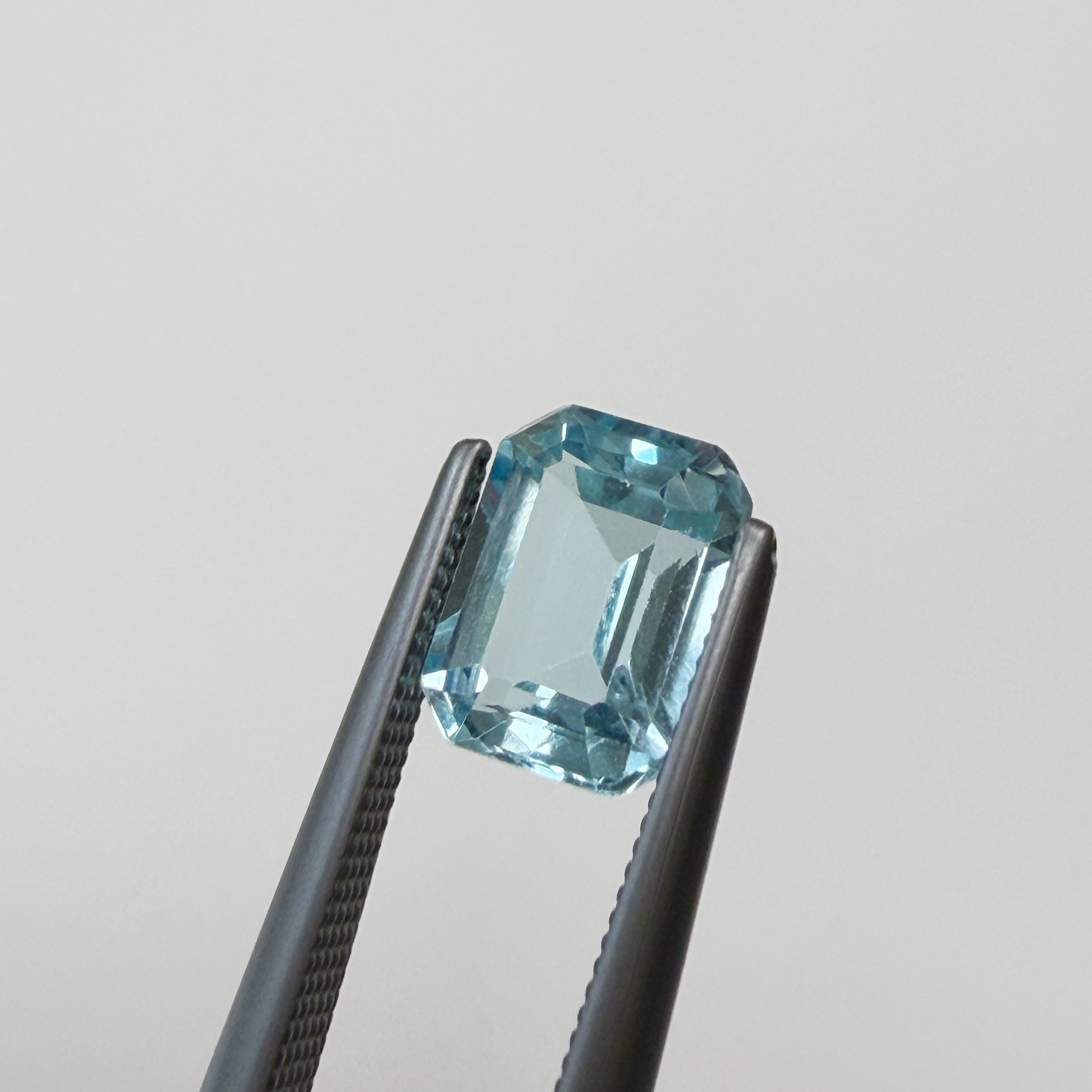 8x6 mm Emerald Cut Natural Sky Blue Topaz - 2 CT