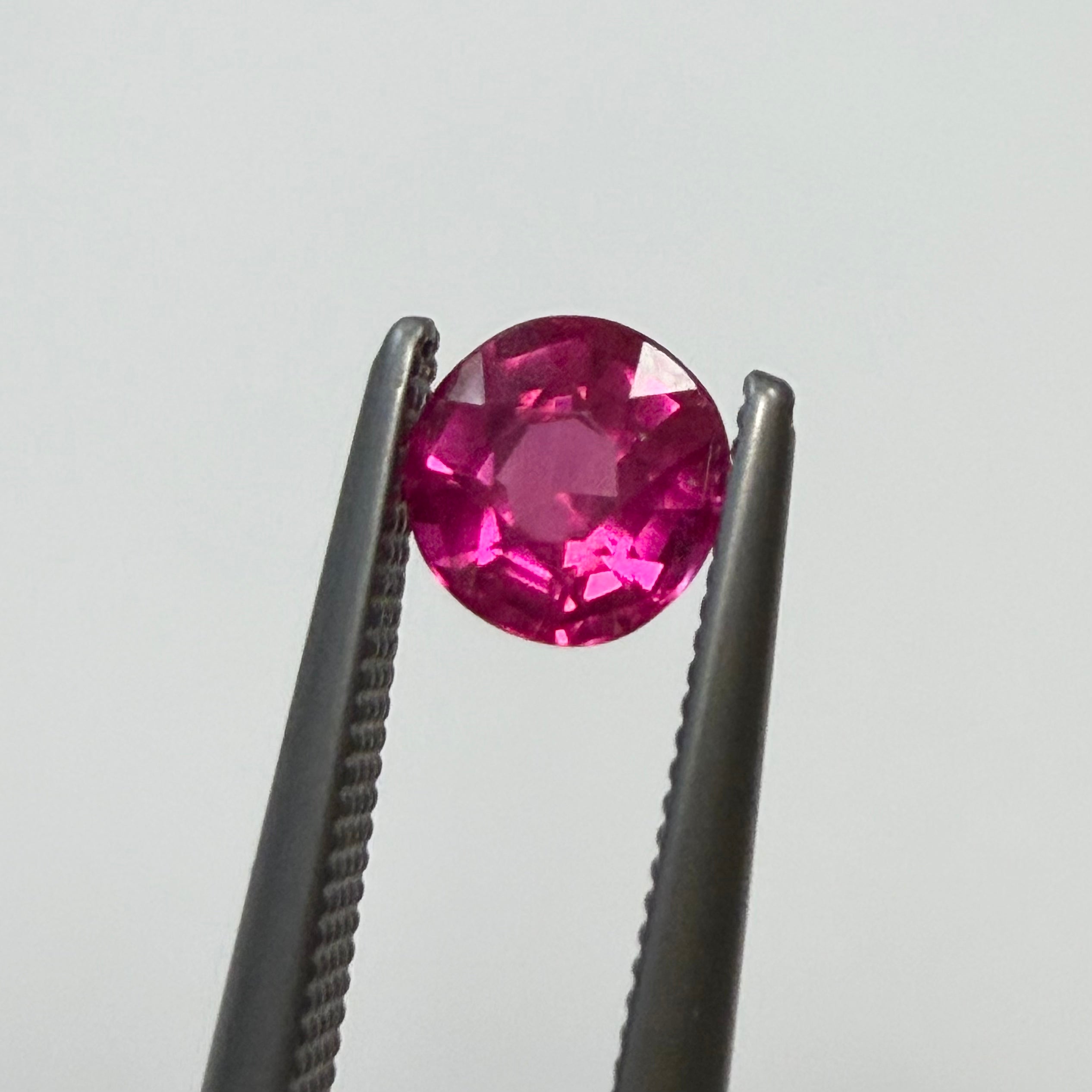 5 mm Rose Cut Natural Pink Spinel