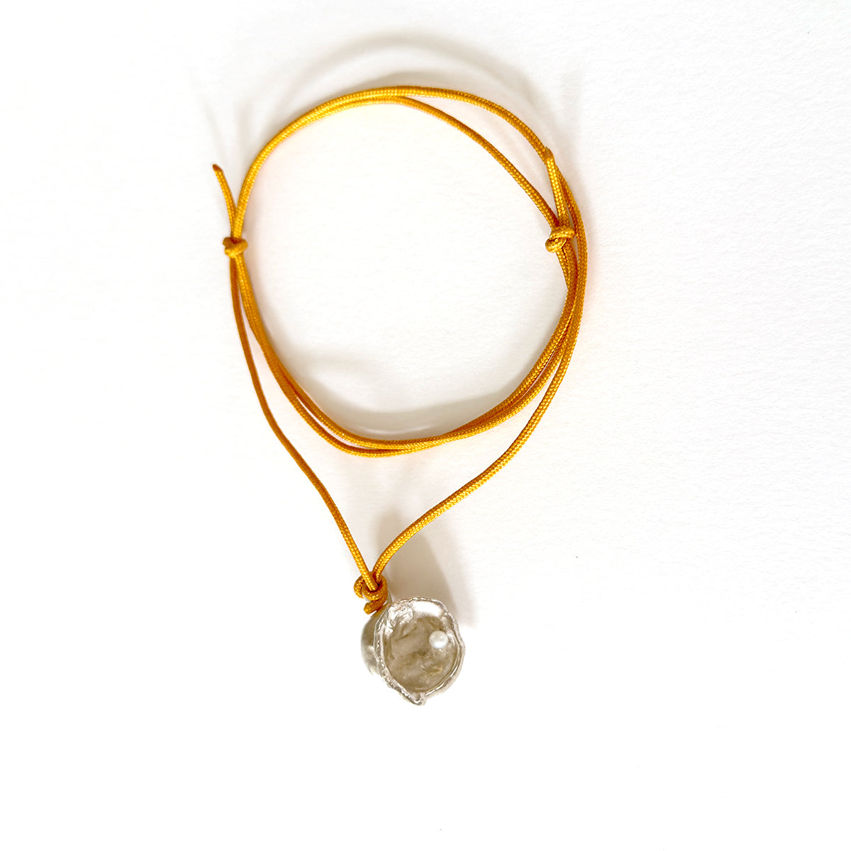 Silver Dew Drop Necklace #8
