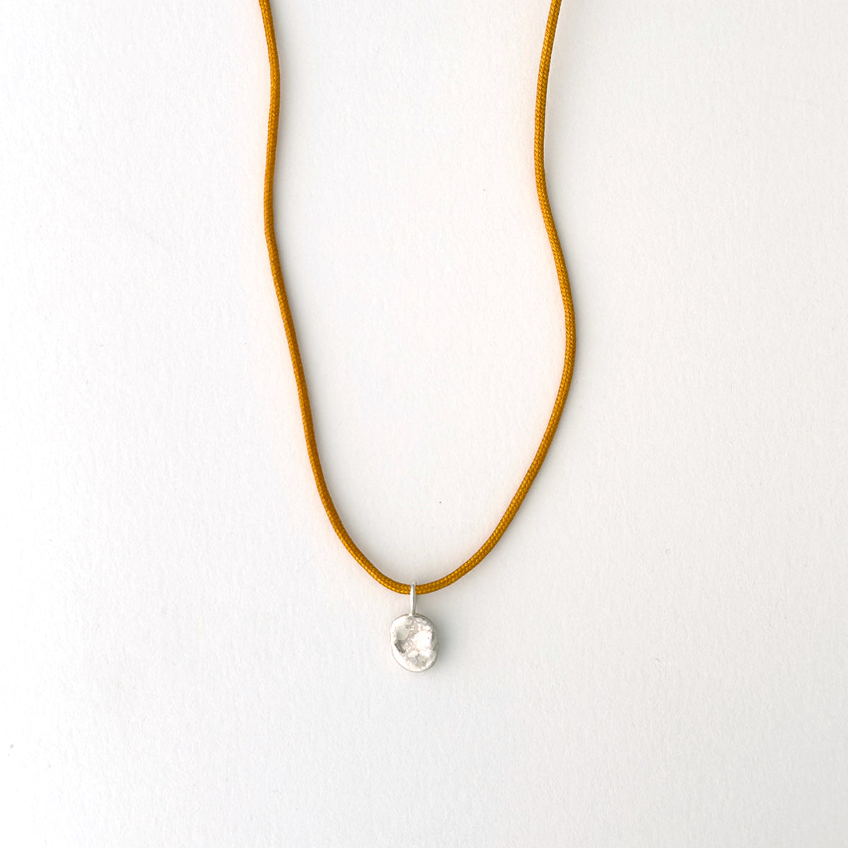 Silver Dew Drop Necklace #3