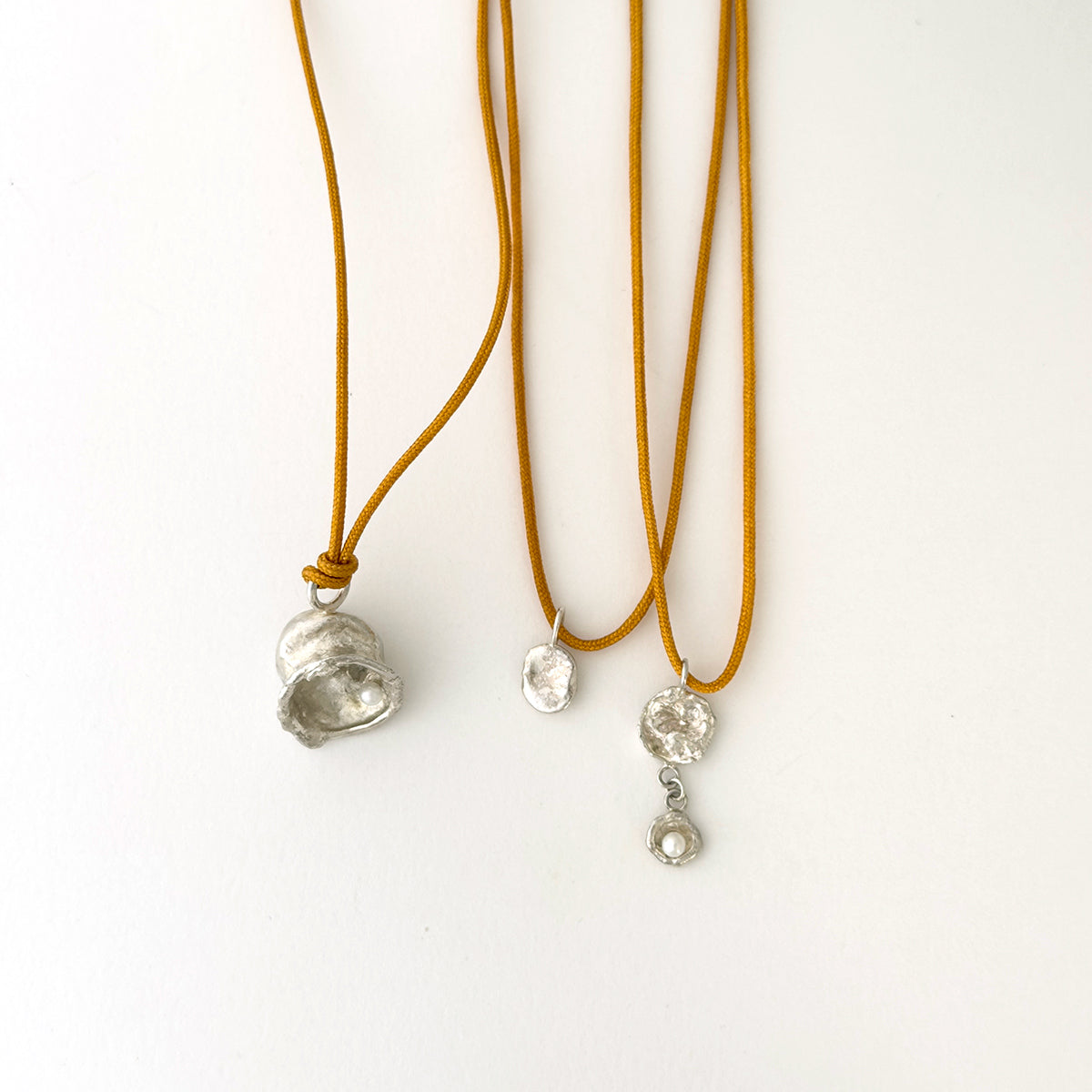 Silver Dew Drop Necklace # 1
