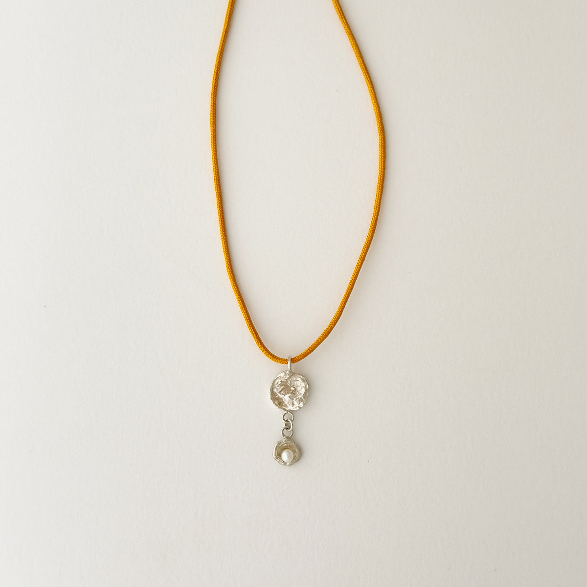 Silver Dew Drop Necklace # 1