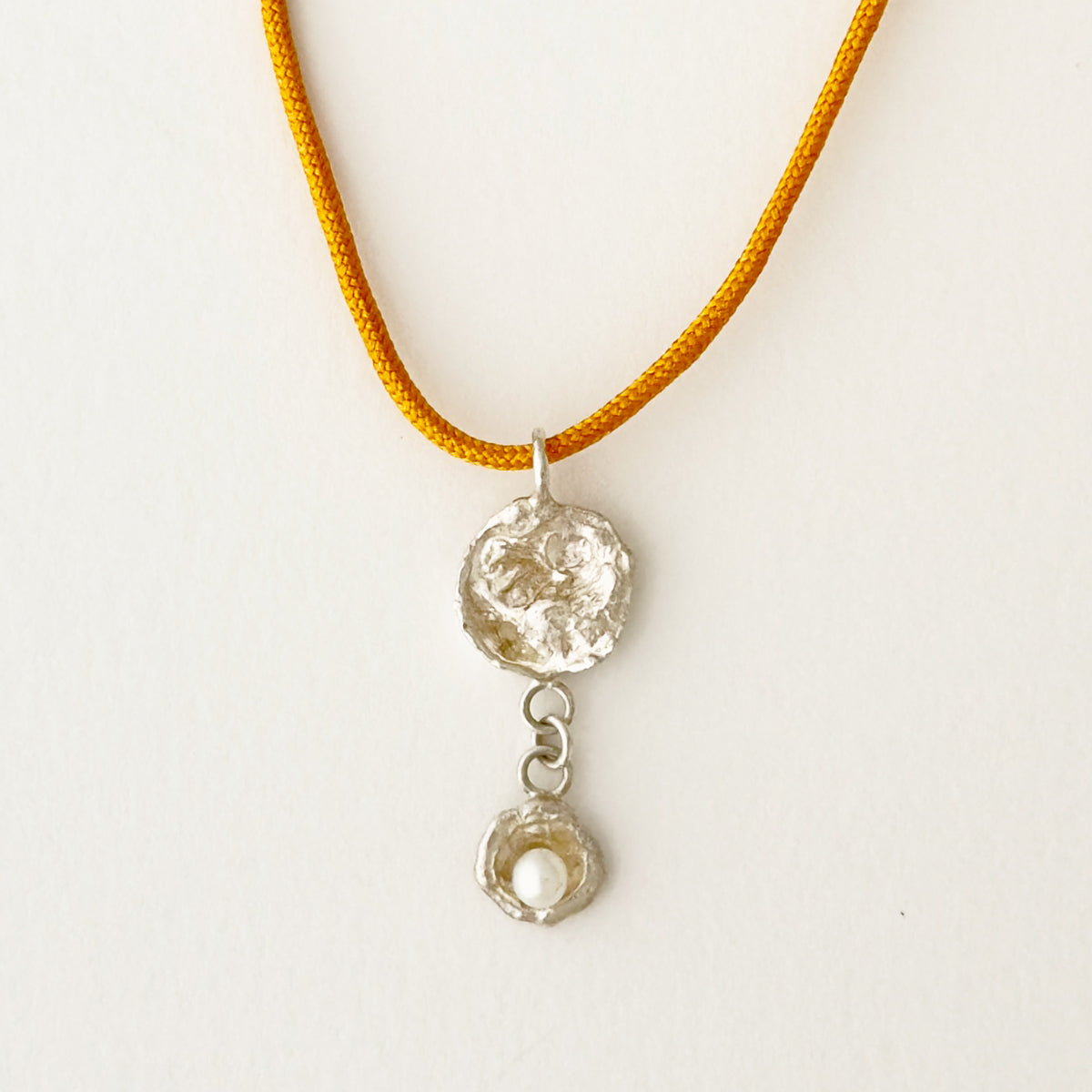 Silver Dew Drop Necklace # 1
