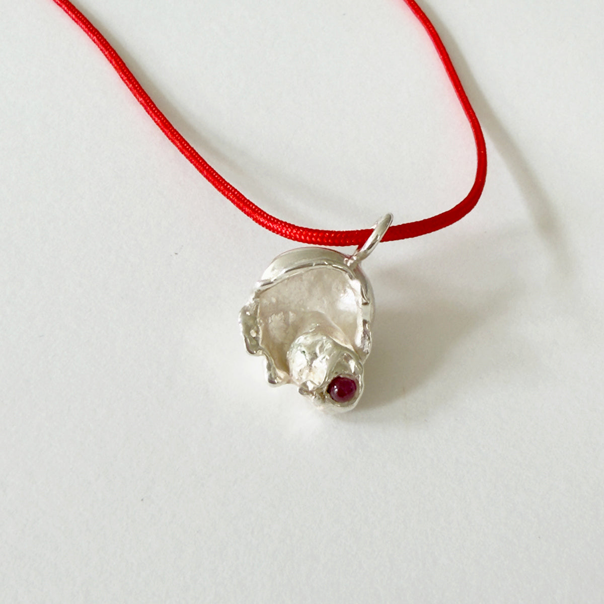Silver Dew Drop Necklace #2