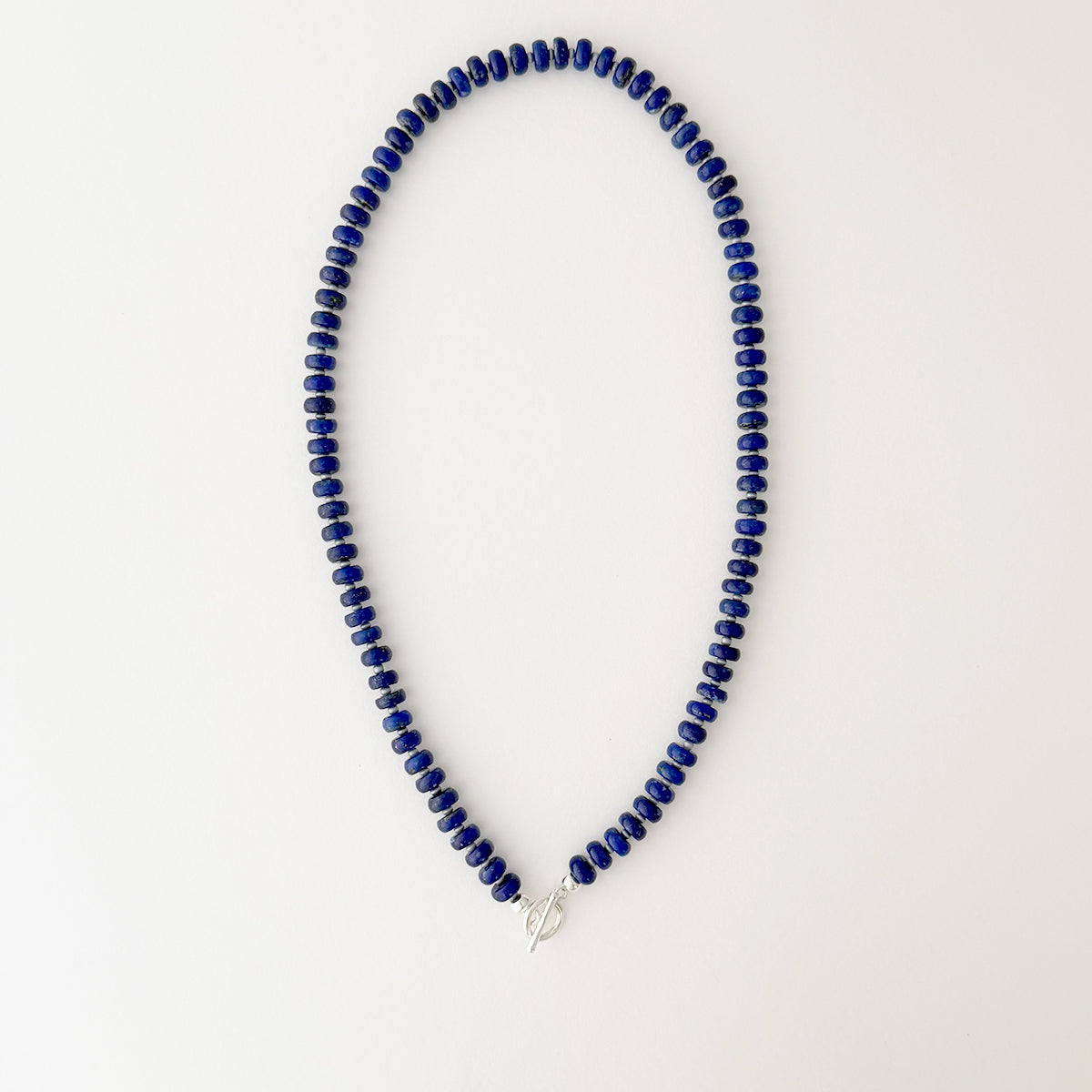 Lapis Lazuri Rondelle Necklace