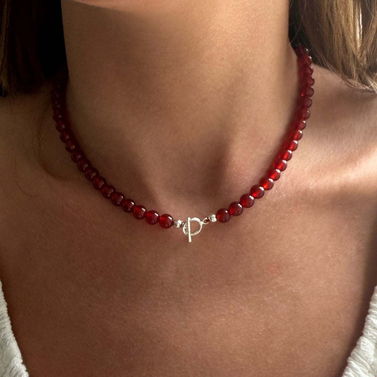 Red Carnelian Necklace