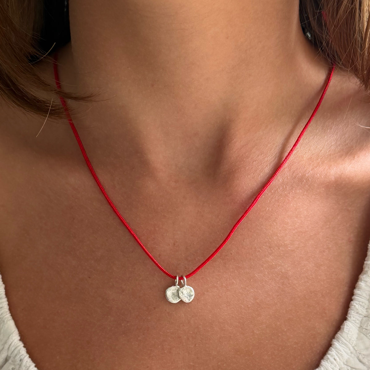 Silver Dew Drop Necklace #6