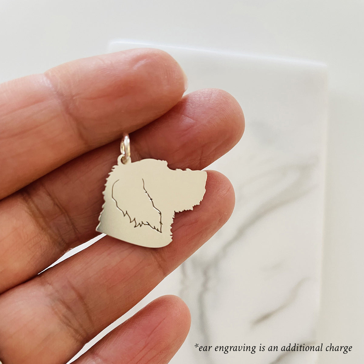 Custom Pet Silhouette Charms (medium) - Vana Chupp Studio