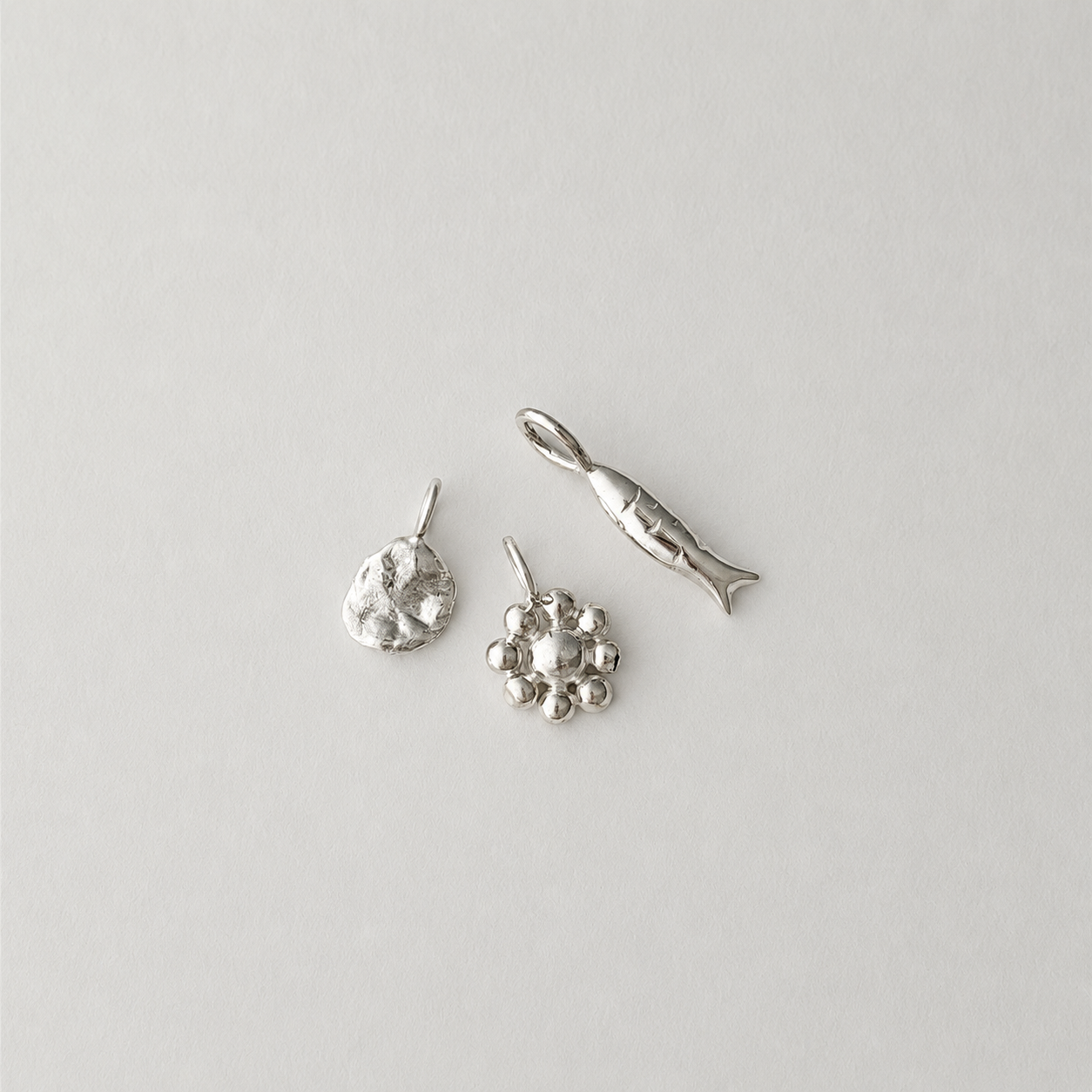Sterling Silver Fish Charm