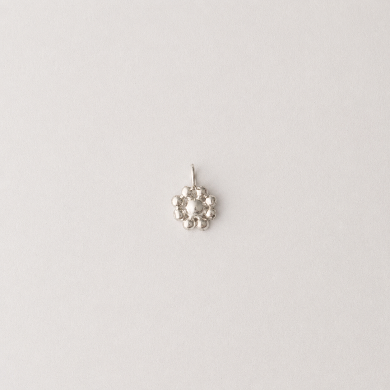 Sterling Silver Flower Charm