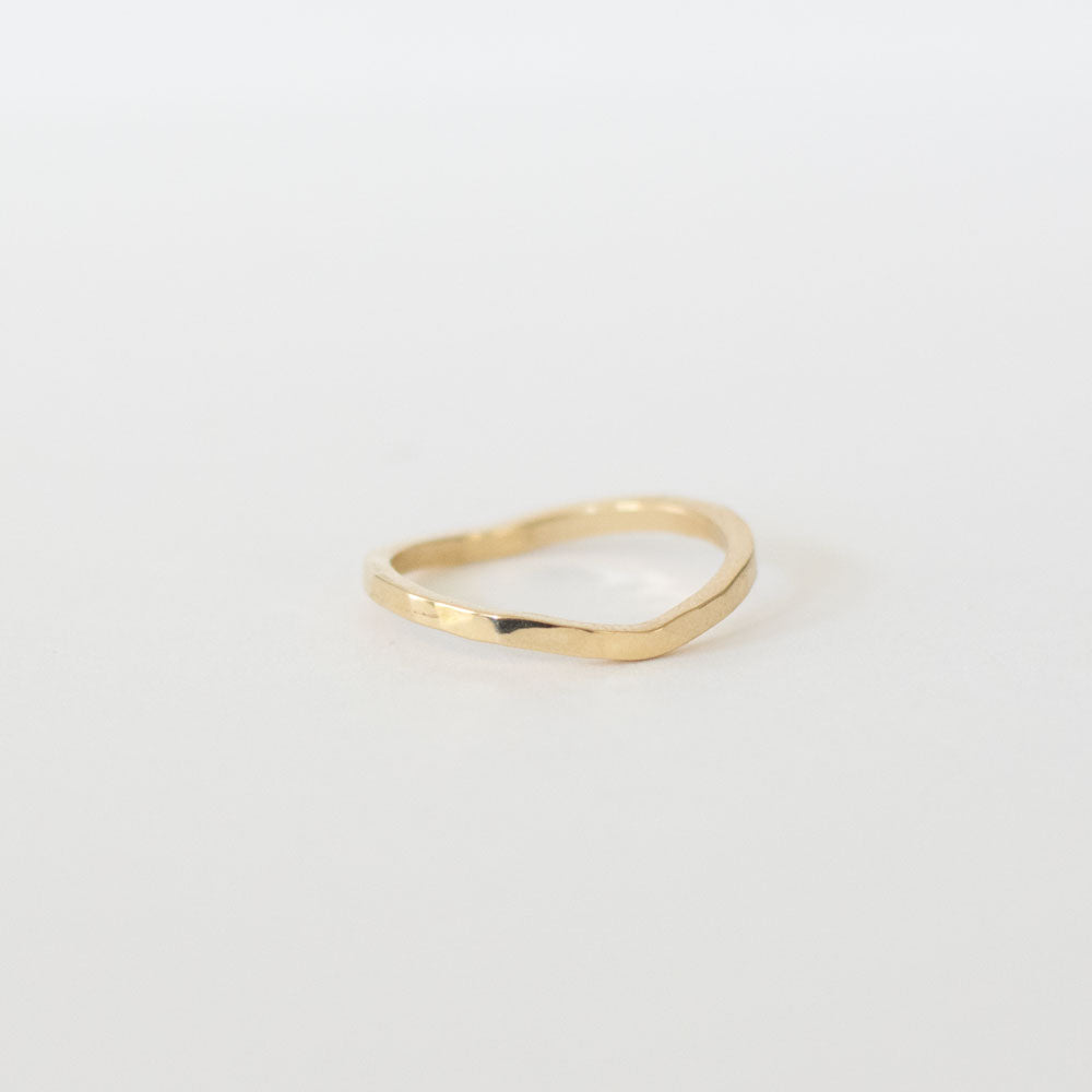 14K Yellow Gold Organic Ring - Sample Sale