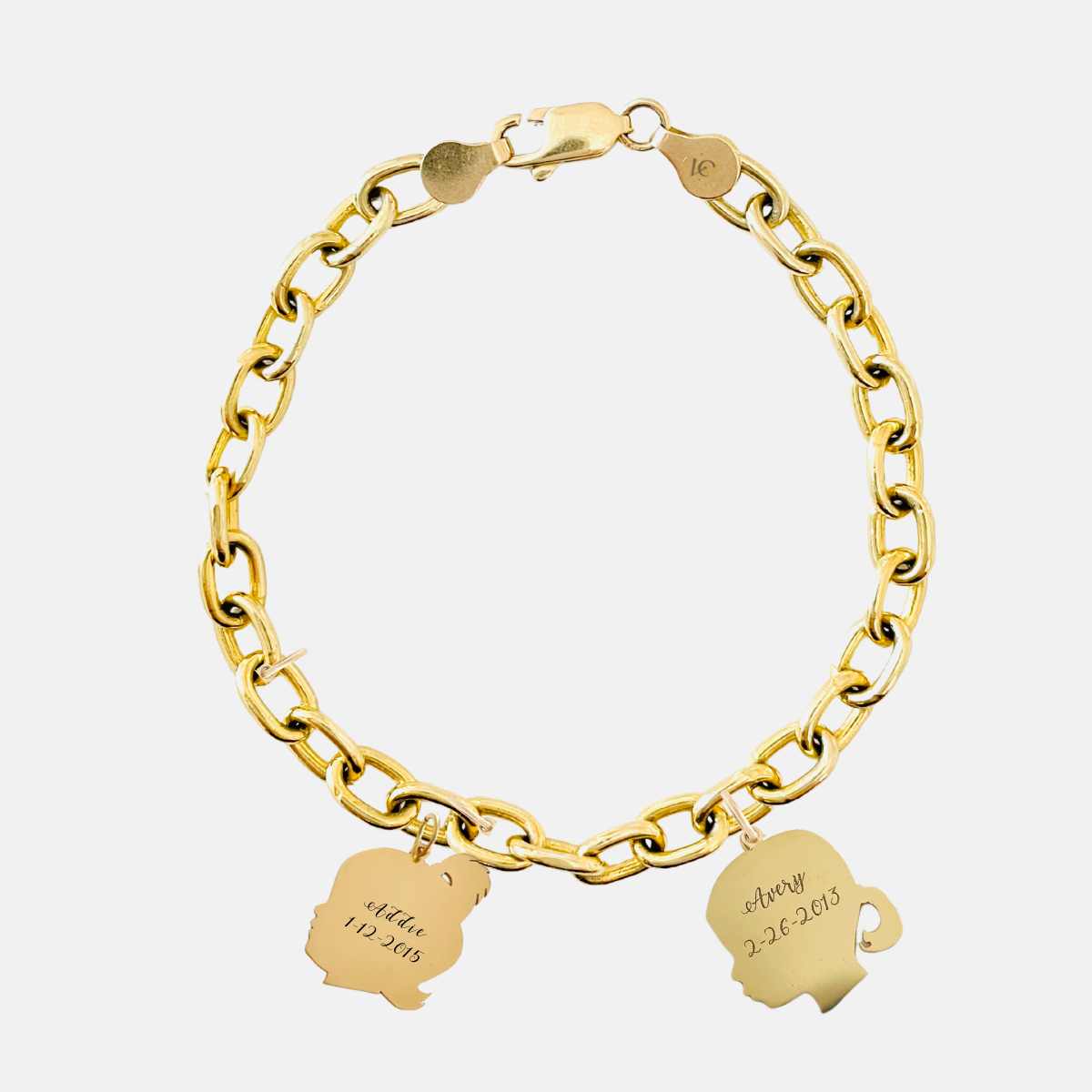 Classic Silhouette Charm Bracelet