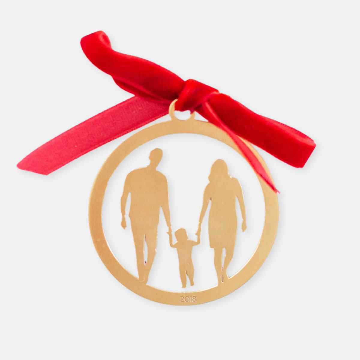 Silhouette Ornament - Family - Vana Chupp Studio