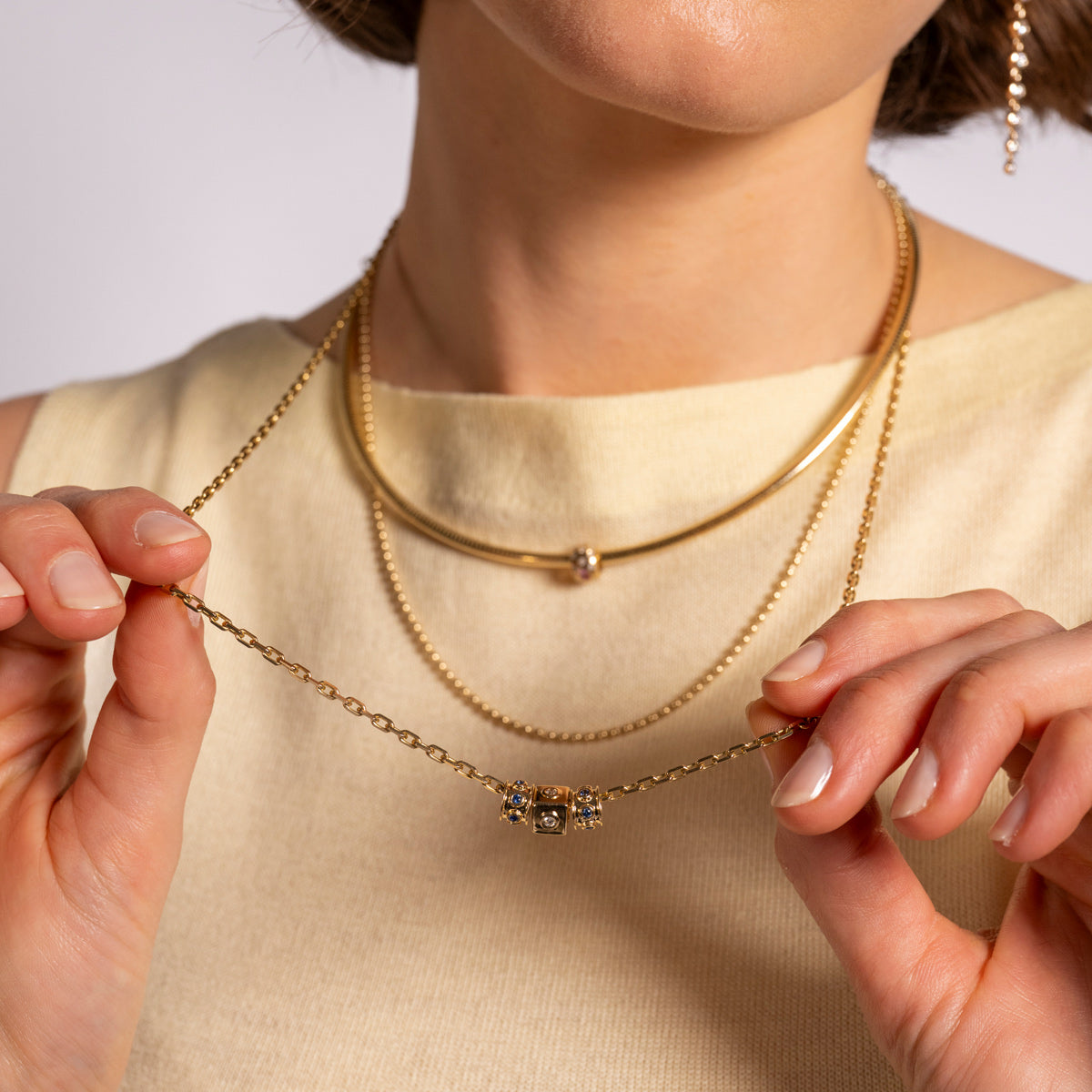 The Square Link Cable Chain