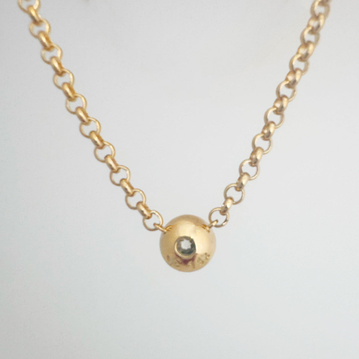 The Legacy Diamond Solitaire Necklace - Vana Chupp Studio