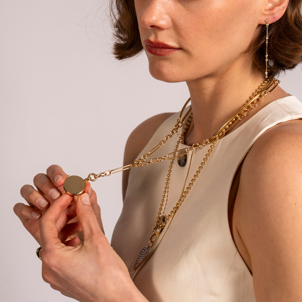 The Long Short Chain Necklace | Vana Chupp Studio