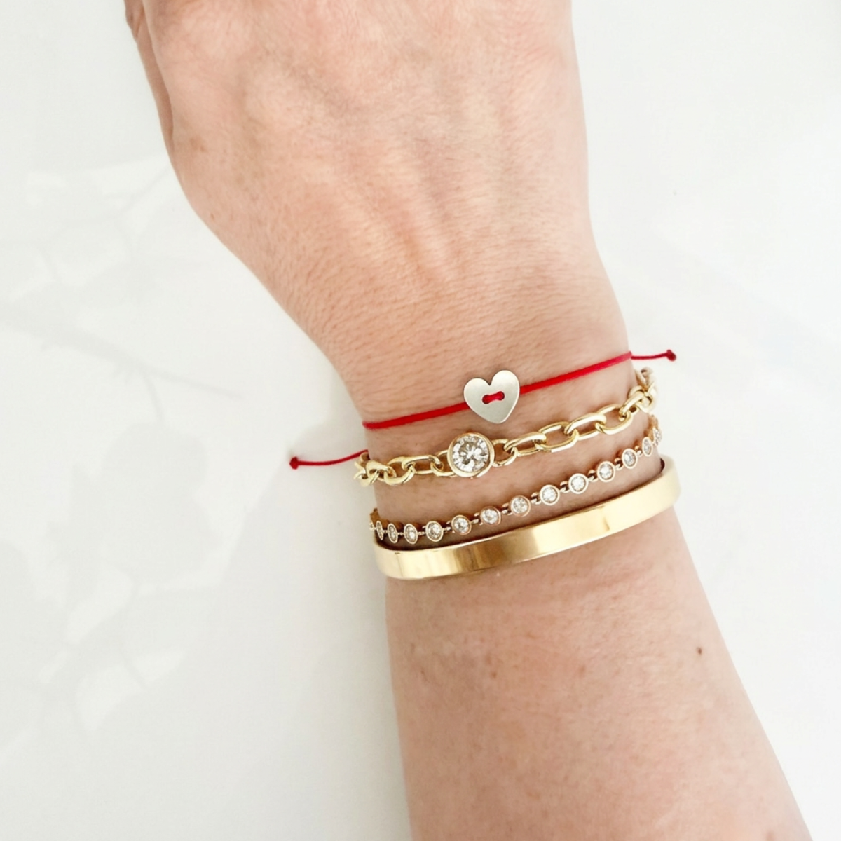 Wrist with bracelets 