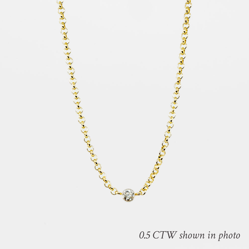 The Legacy Diamond Solitaire Necklace