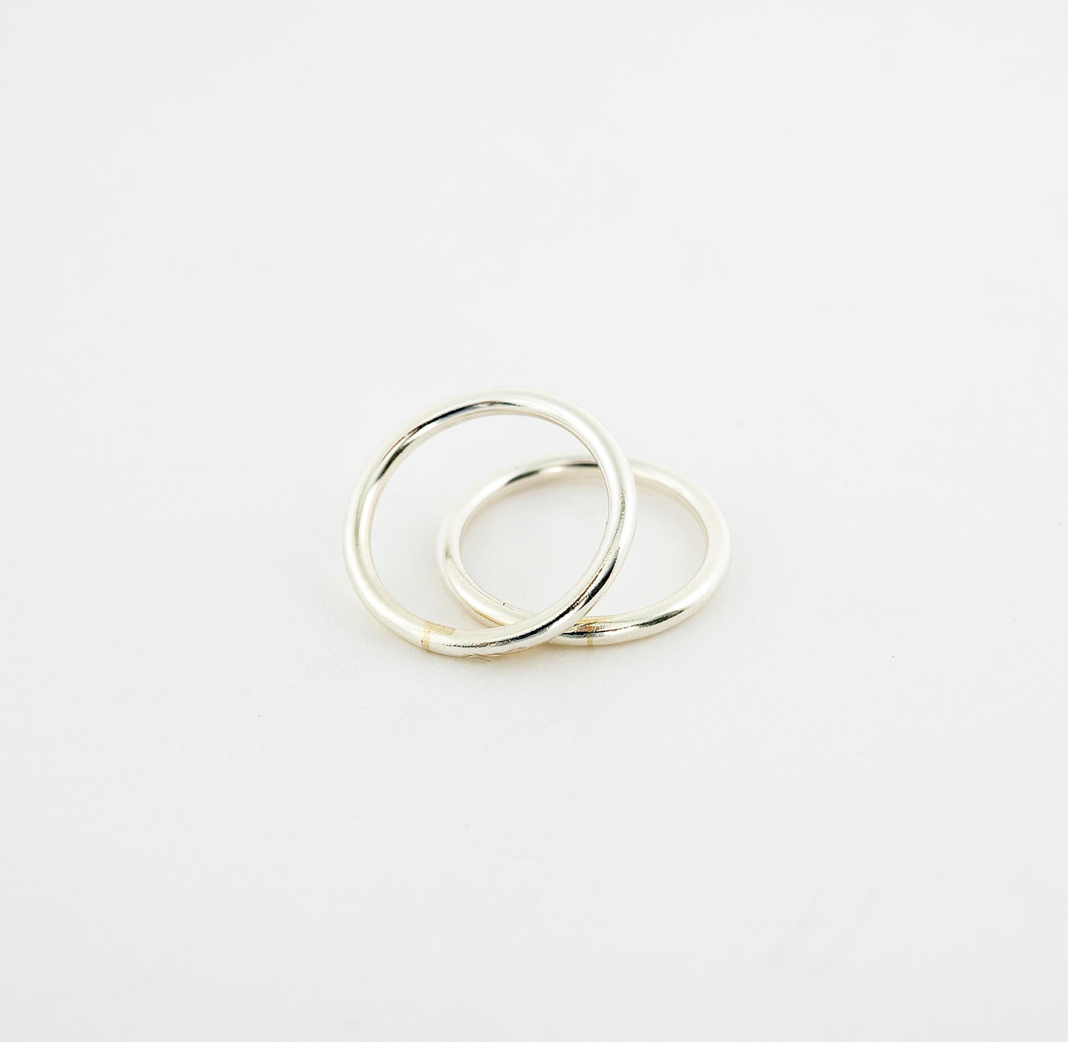 Sterling Silver Dainty Mia Rings - size 6