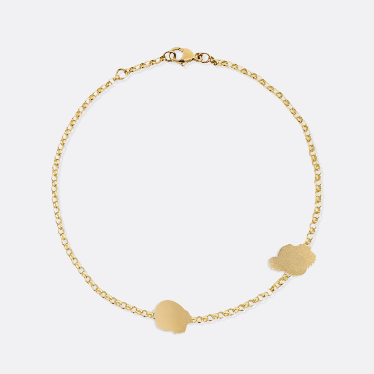 Fixed Silhouette Charm Bracelet - Vana Chupp Studio
