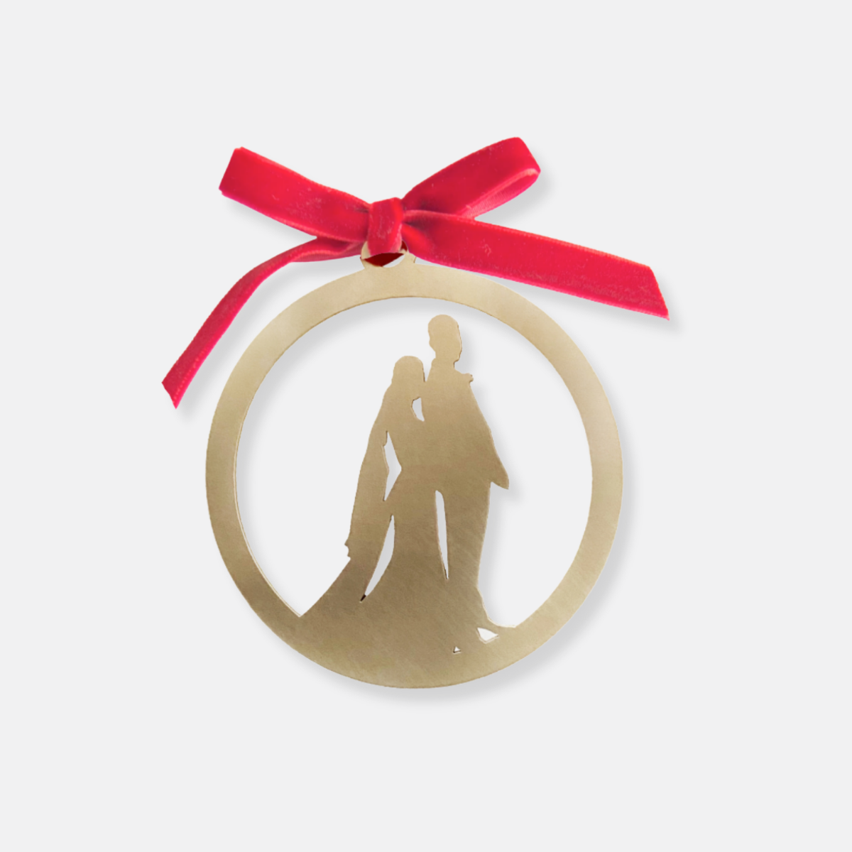 Additional Copy - Full Body & Family Silhouette Ornament - Vana Chupp Studio