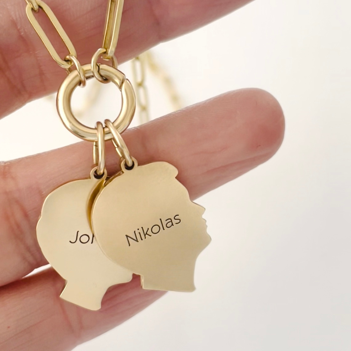 Round Push In Charm Holder - Vana Chupp Studio