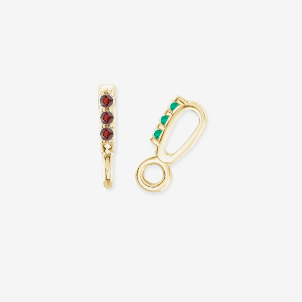 Birthstone Jumpring - Petite - Vana Chupp Studio