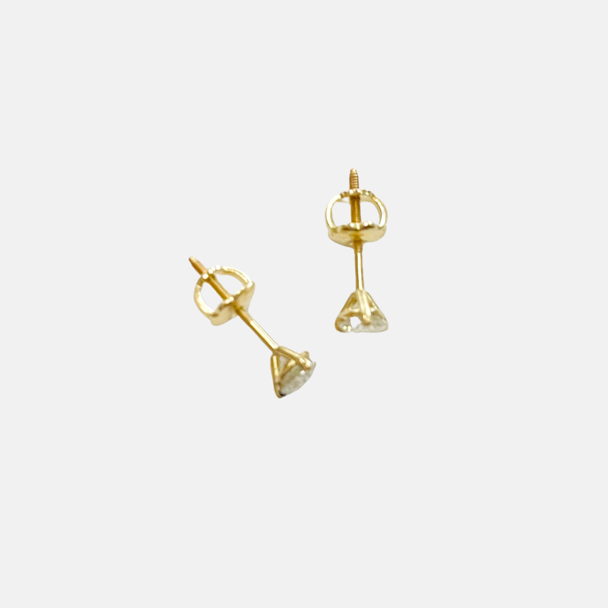 1/4 CTW Diamond Stud Earrings - Vana Chupp Studio