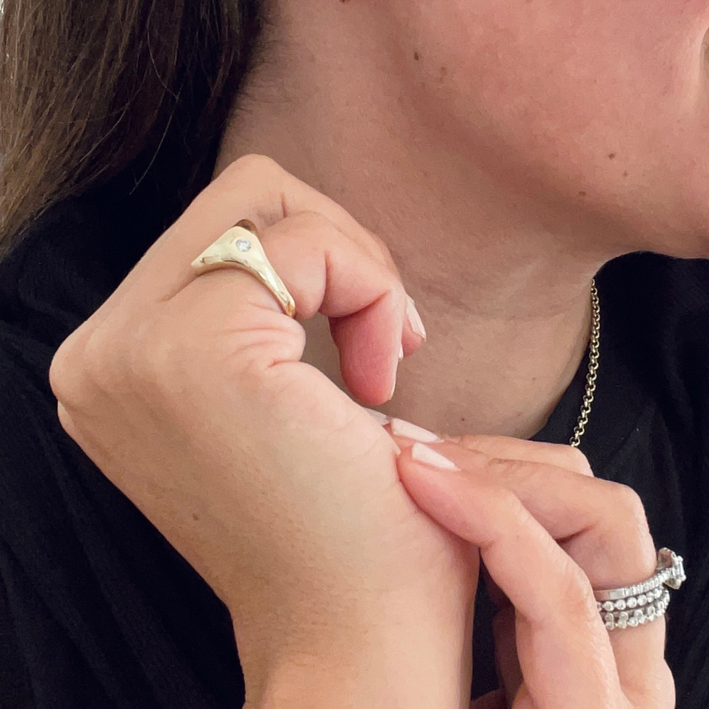 The Legacy Signet Ring - Vana Chupp Studio