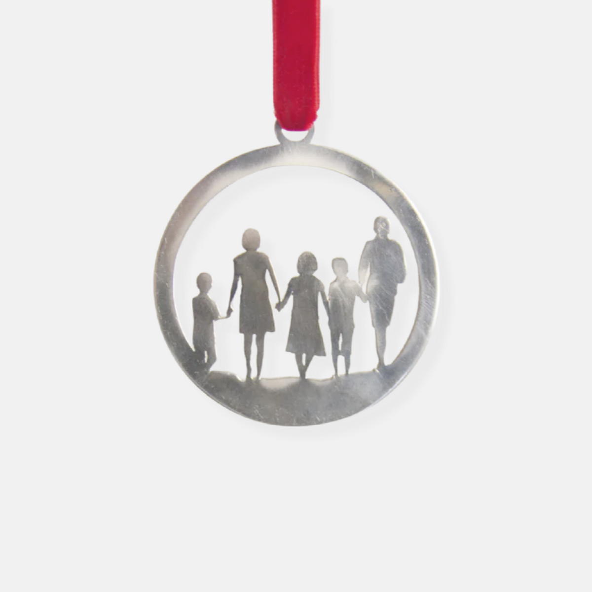 Additional Copy - Full Body & Family Silhouette Ornament - Vana Chupp Studio
