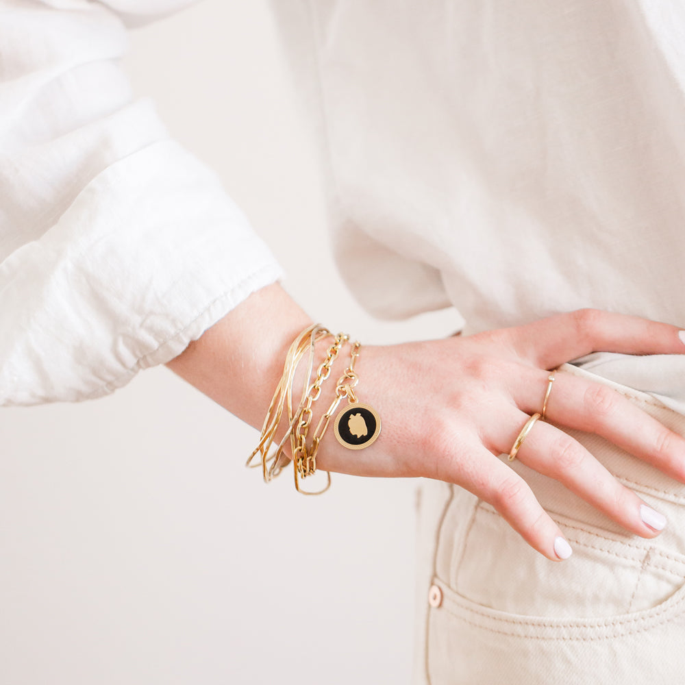 Elongated Chain Bracelet - Vana Chupp Studio