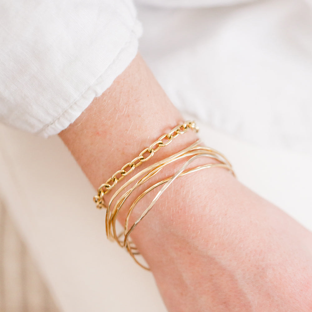 Elongated Chain Bracelet - Vana Chupp Studio