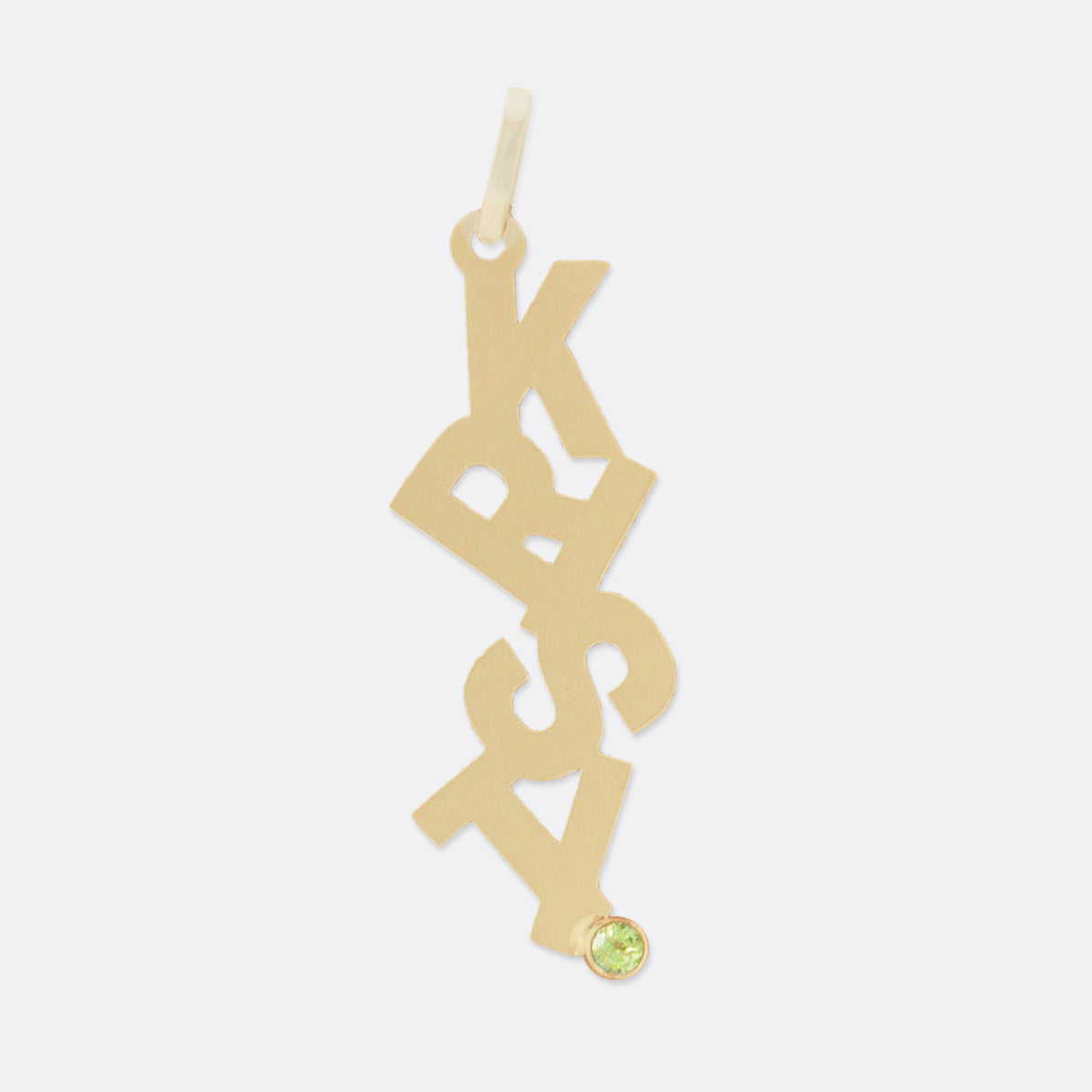 Falling Letters Name Pendant - Vana Chupp Studio